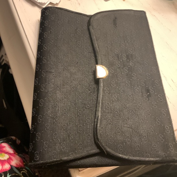 Vintage Gucci silk file GG envelope. Authentic - Picture 15 of 16